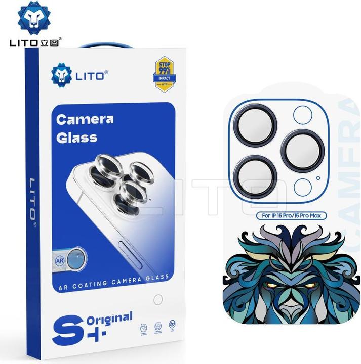 Produktbild Lito Kamera Abdeckung (2 Stk., Apple iPhone 16 Plus)