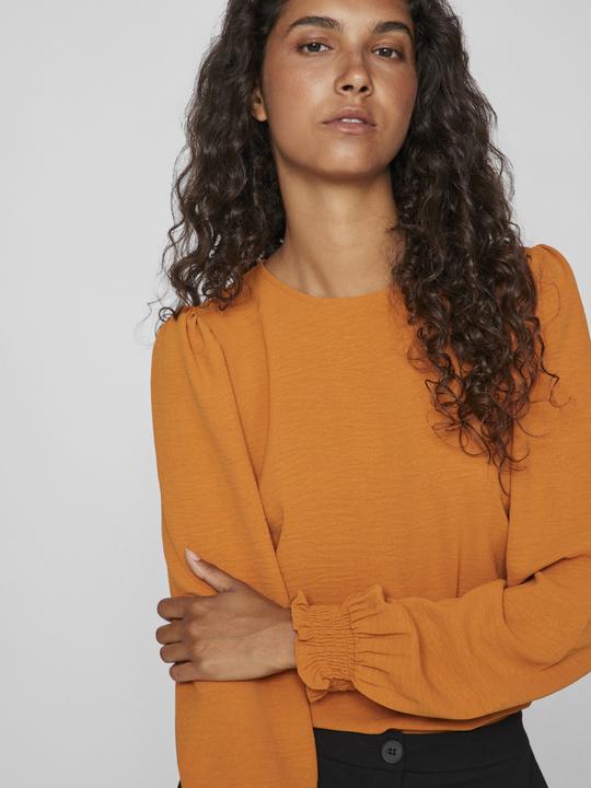 Actual product image Vila Round neck top with long sleeves (34)