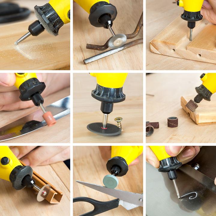 Produktbild tectake Mini Grinder (Geradschleifer, 130 W)