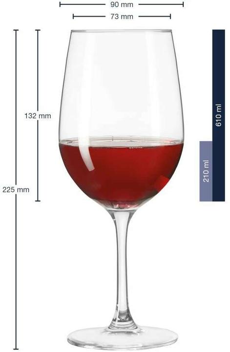 Produktbild Leonardo Ciao (61 cl, 6 Gläser, Rotweingläser)