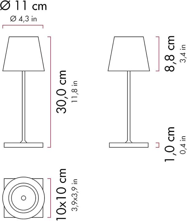Image du produit Zafferano Poldina Mini Pro (200 lm)