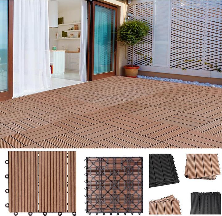 Immagine prodotto Casaria WPC Fliesen (66 x, 30 x 30 cm)