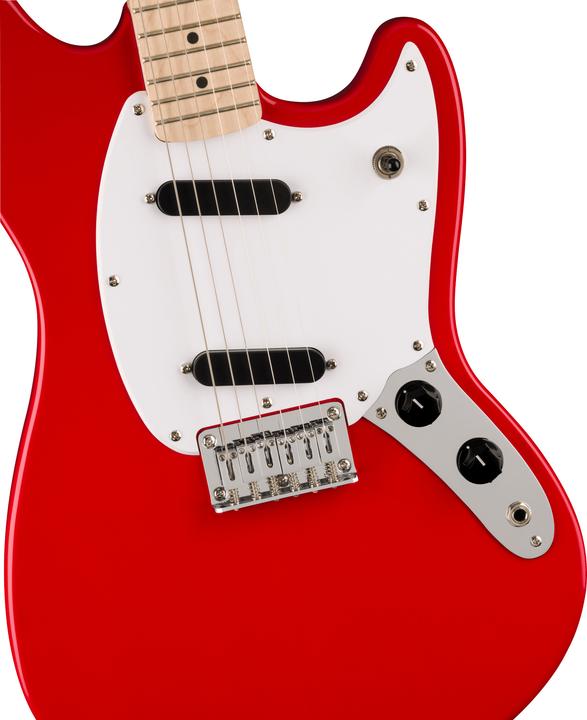 Immagine prodotto Fender Chitarra elettrica Sonic Mustang MN Torino Red (Chitarra elettrica, Collo: Acero, Corpo: legno di pioppo)
