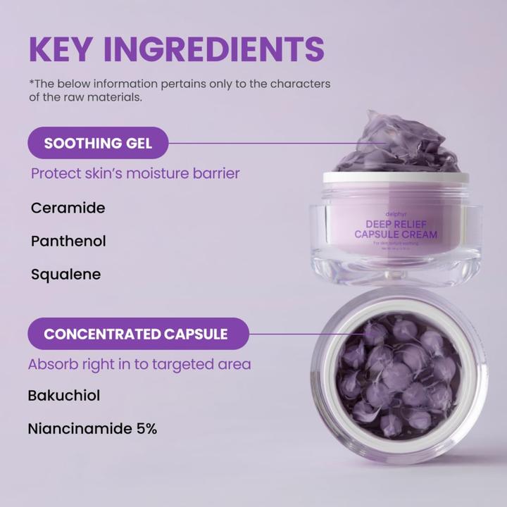 Image du produit Delphyr Deep Relief Capsule Cream (58 ml)