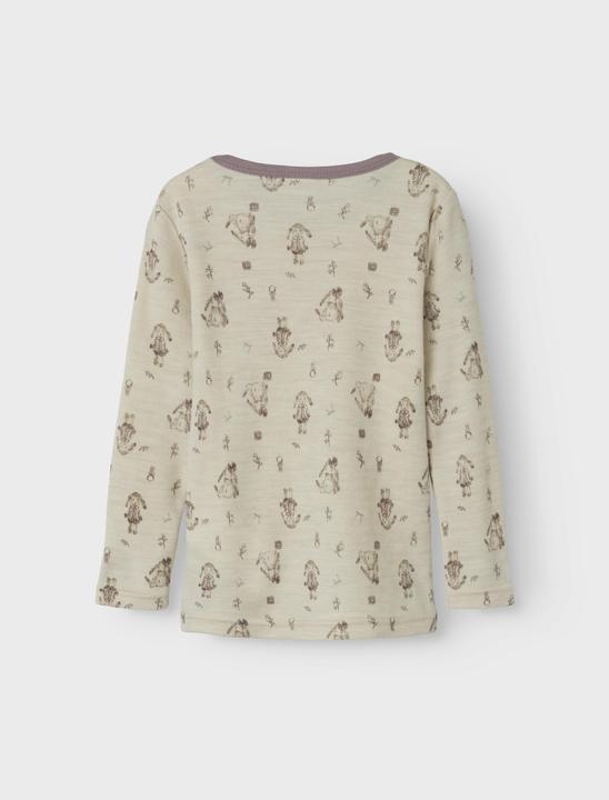 Produktbild Name it Merinowoll Oberteil mit langen Ärmeln (98)