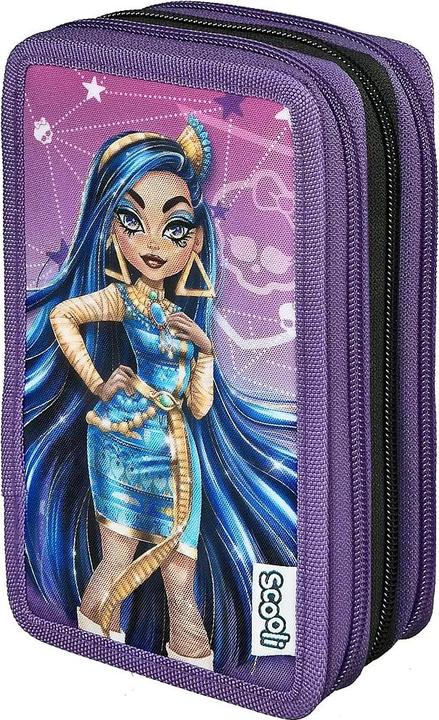 Produktbild Undercover Monster High - Federmäppchen mit 3 Fächern - 30-teilig