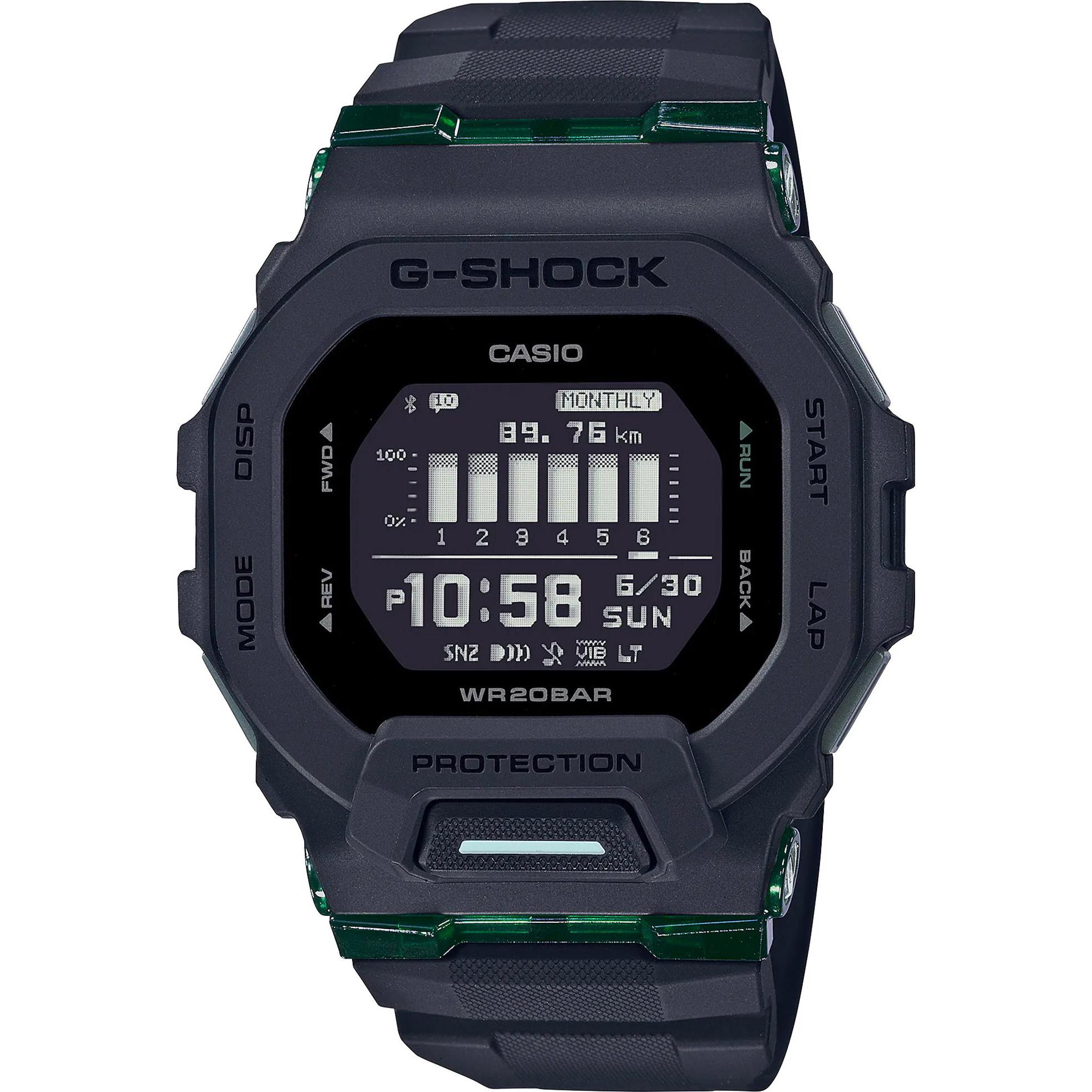 Casio Nero Orologio Da Polso, G-Shock, (Cronografo, 45.90 Mm)