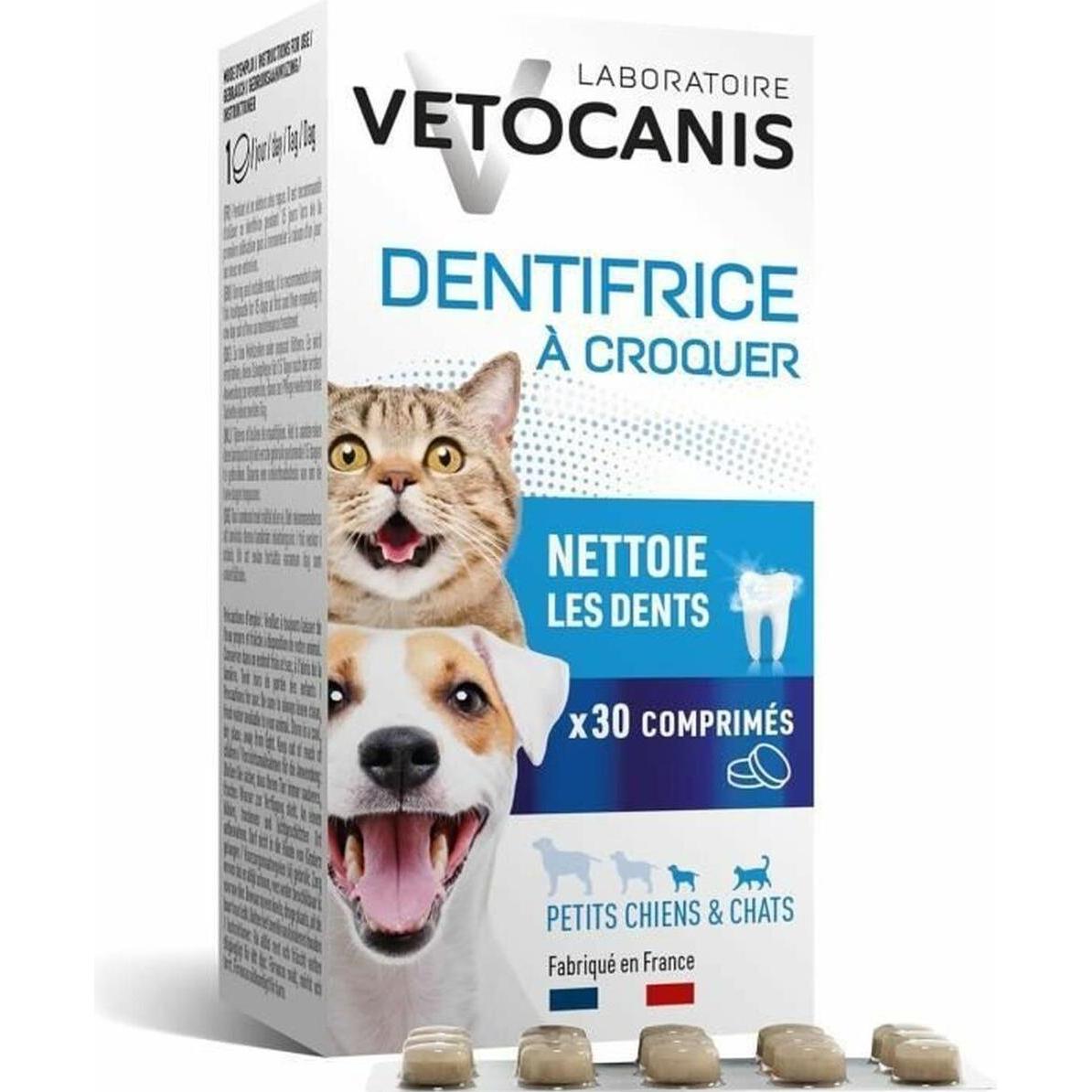Comparer les prix de Vétocanis - Dentifrice à croquer Plak Fighter pour chat 