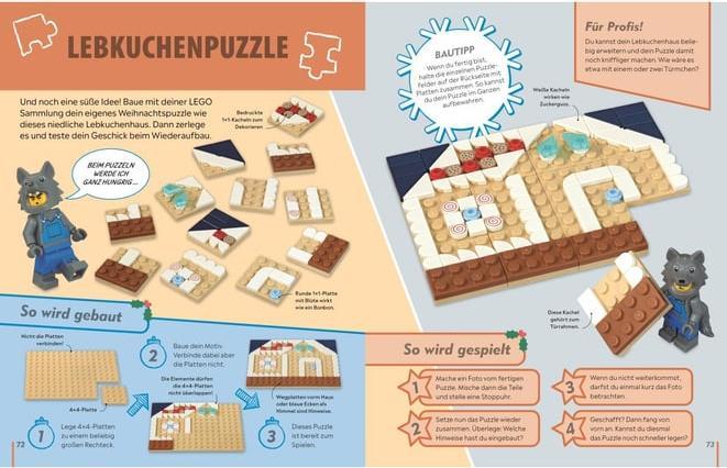 Actual product image LEGO® Weihnachten Das Spielebuch (German, Tori Kosara, 2024)