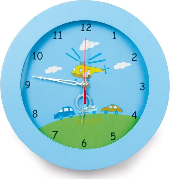 Image du produit small foot Horloge en bois suspendue chambre d'enfant