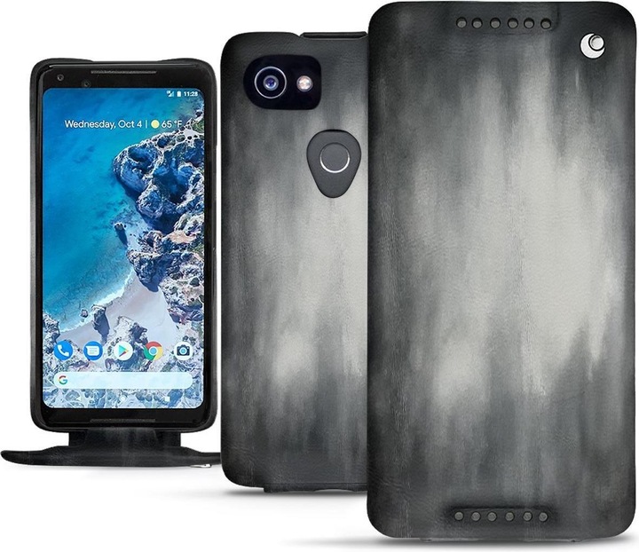 Actual product image Noreve Leather cover vertical (Google Pixel 2 XL)