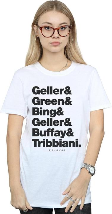 Produktbild Friends Surnames Text TShirt (3XL)