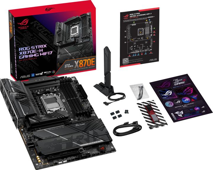 Productafbeelding ASUS ROG Strix X870E-H Gaming WIFI7 (AM5, AMD X870E, ATX)