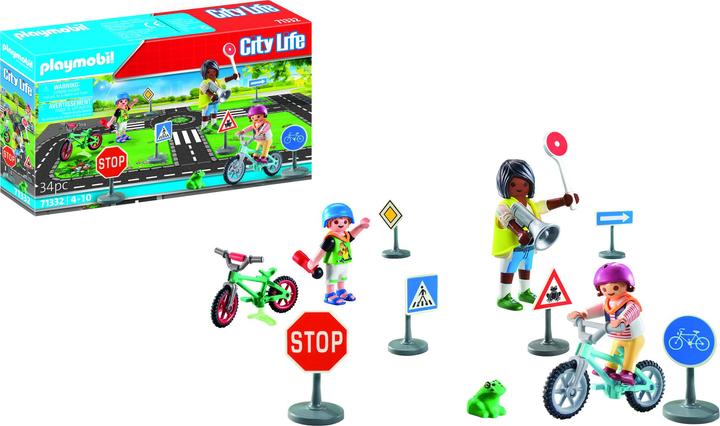 Actual product image Playmobil Bicycle course (71332, Playmobil City Life)