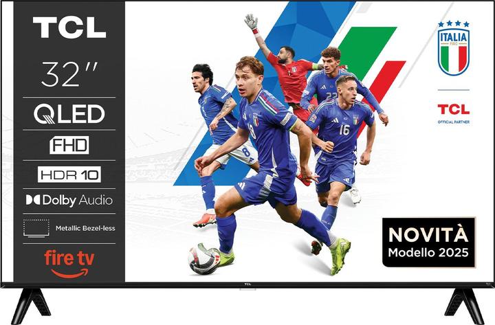 TCL Serie SF560 Smart TV QLED FHD 32" 32SF560, Dolby Audio, HDR10, Fire TV (32", QLED, Full HD, 2025)