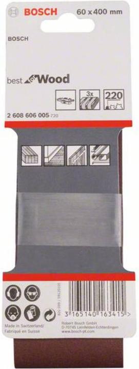 Produktbild Bosch Professional Zubehör PRO X440 Schleifband, 60 x 400 mm, G240 (220)