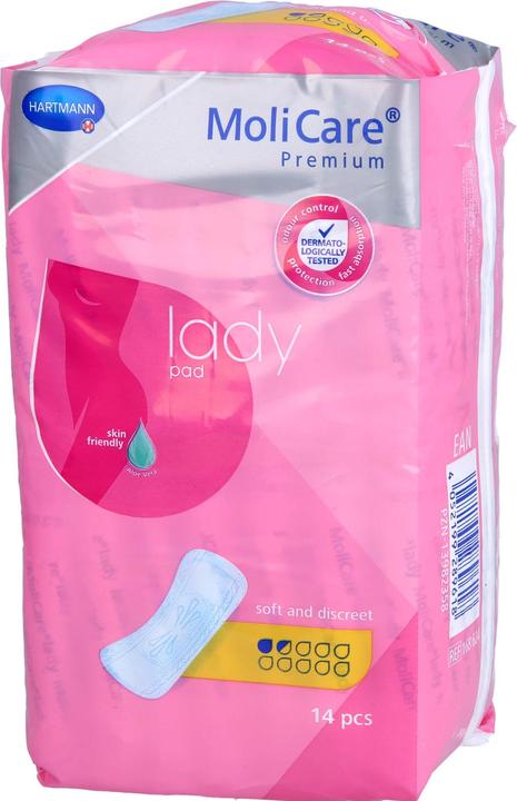 Actual product image MoliCare Lady Pad 1.5 drops (14 x)