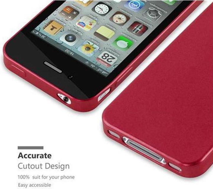 Produktbild Cadorabo TPU Matt Metallic Cover (Apple iPhone 4, LG G4s)