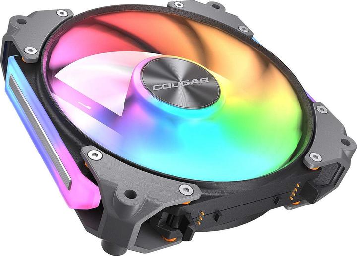 Actual product image Cougar Lot de 3 Ventilateurs de boitier Apolar RGB - 12cm (Noir) (120 mm, 3 x)