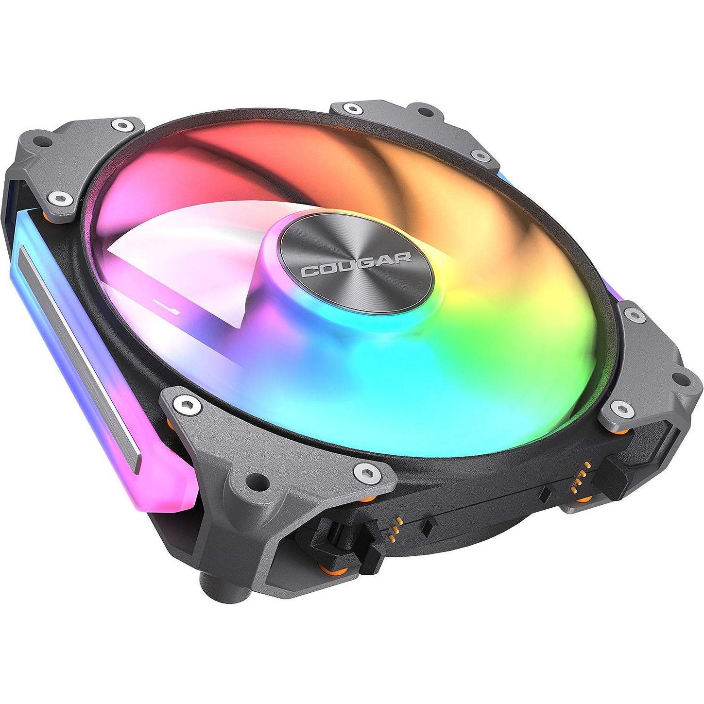 Thumbnail - Cougar Ventilateur de boitier Apolar RGB - 12cm (Noir) (120 mm, 1 x), PC Lüfter, Schwarz