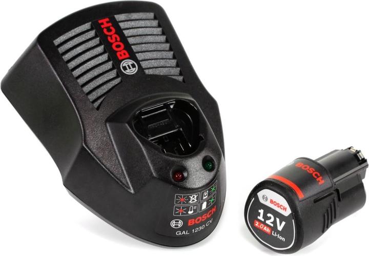 Actual product image Bosch Professional Bosch GDR 12V-105 Cordless Impact Driver 1/4" 105Nm + 1x Batterie 2.0Ah + 1x Quick Chargeur (Rechargeable battery operated)