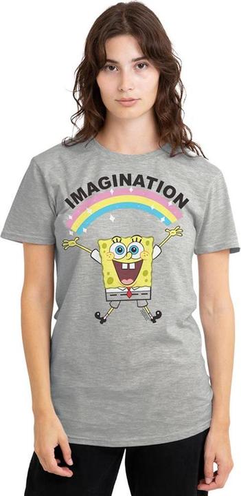 Produktbild Spongebob Squarepants Simple Imagination TShirt meliert (XL)