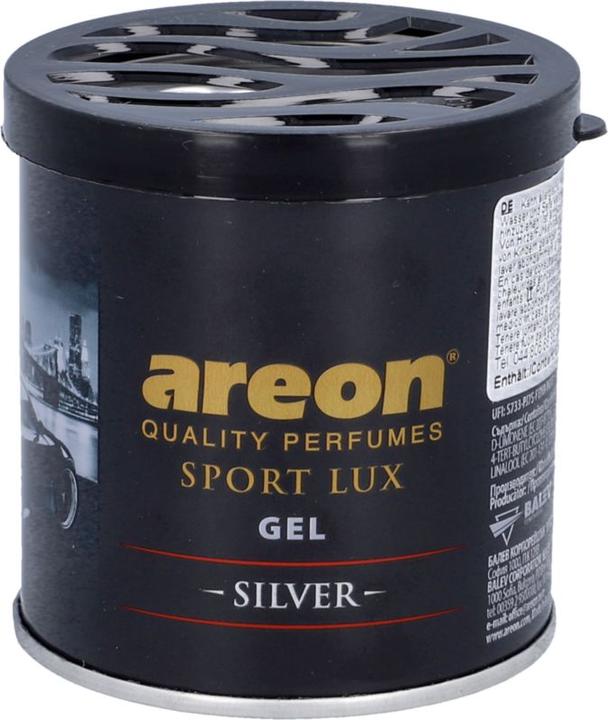 Actual product image Areon Car Sport Lux Silver Gel Can 80 g
