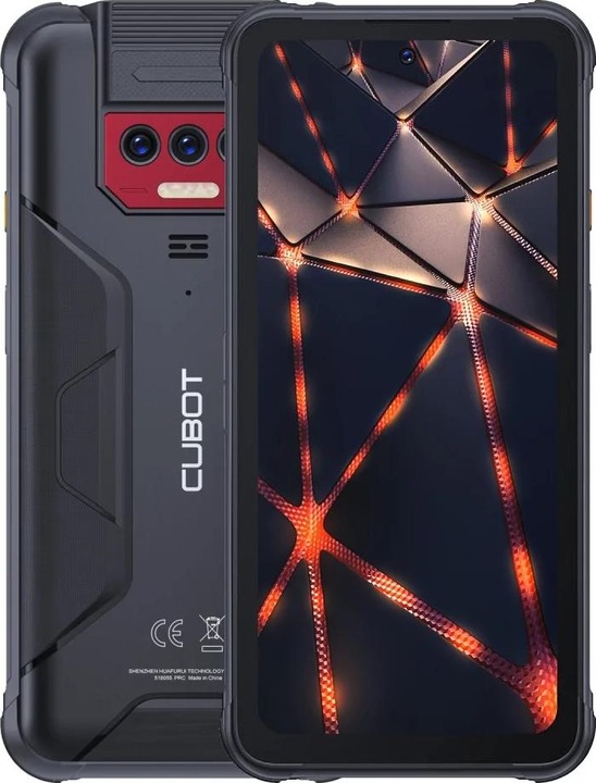Produktbild Cubot KingKong 8 (256 GB, Schwarz, Rot, 6.53", 48 Mpx, 4G)