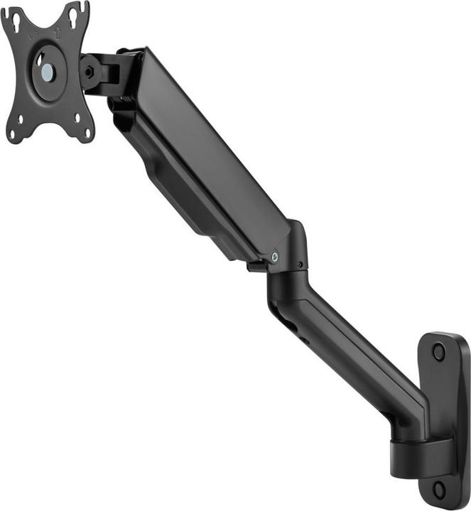 Techly Support mural pivotant pour 1 écran 17-32" avec vérin à gaz (Mur, 32", 9 kg)