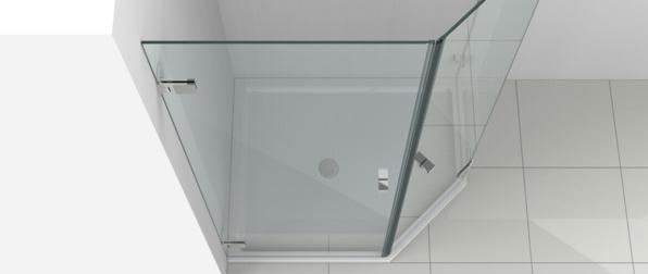 Actual product image Pauli+Sohn Magnetic shower door seal 135