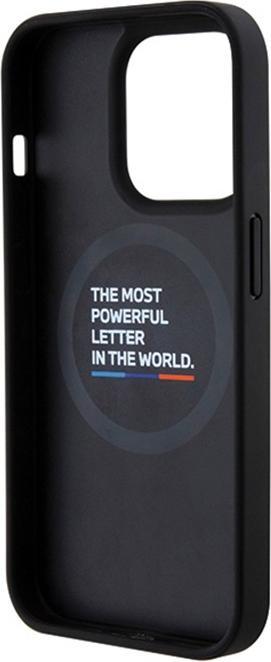 Produktbild BMW BMHMP15X22NBCK iPhone 15 Pro Max 6.7" czarny/black hardcase Leather Carbon MagSafe (Apple iPhone 15 Pro Max)