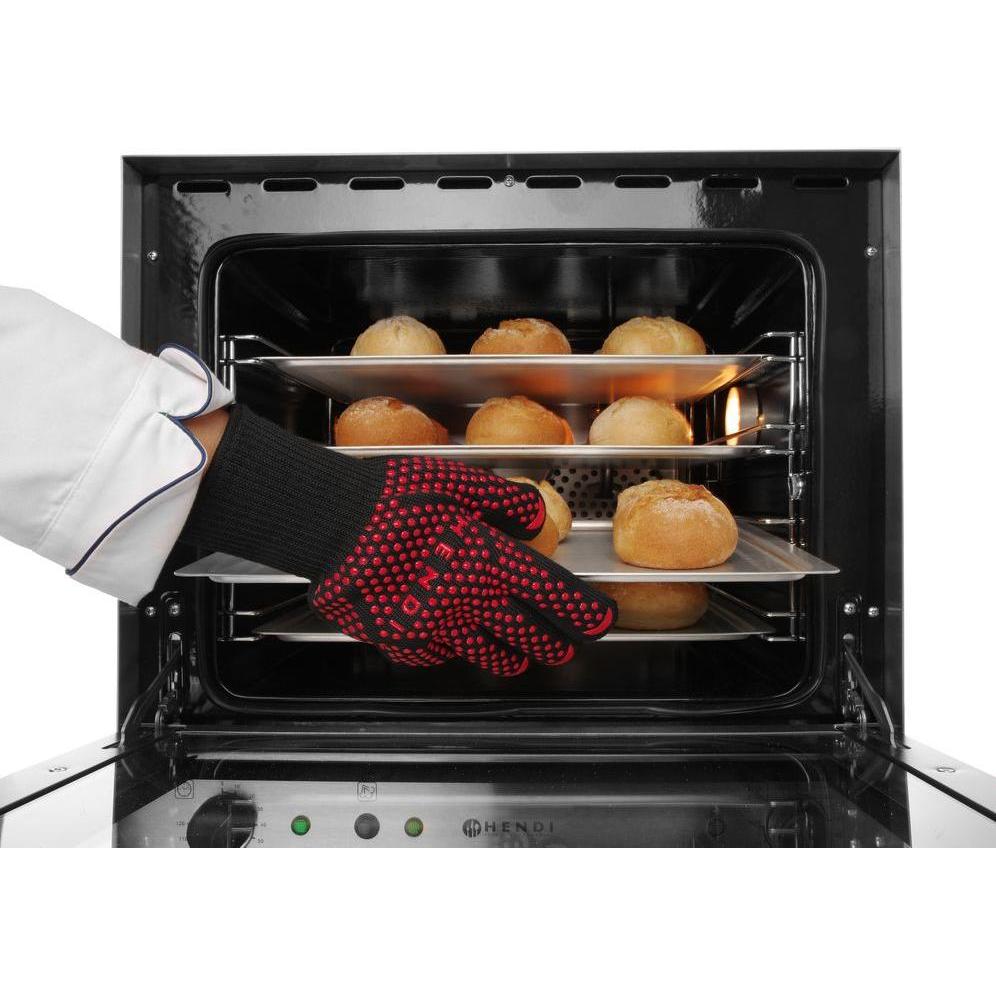 Thumbnail - Hendi Ofenhandschuh, Backhandschuhe + Topflappen, Rot