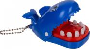 Actual product image Ootb Metal keychain, biting shark