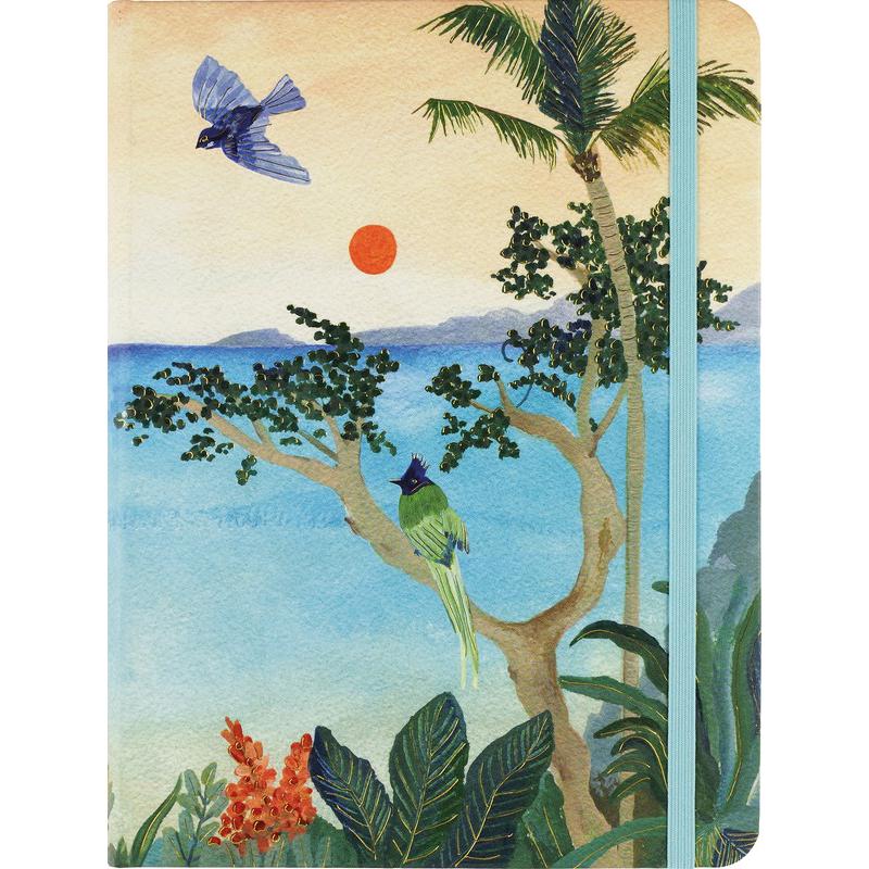 Peter Pauper, Heft + Block, Tropical Paradise Midi-Notizbuch (Liniert, Harter Einband)