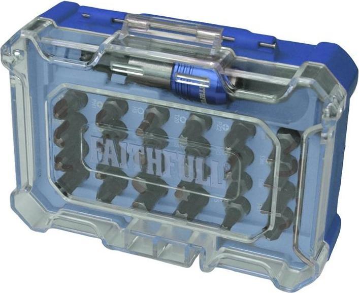 Actual product image Faithfull Quick-change Bit Set, 25 Piece (25-piece)