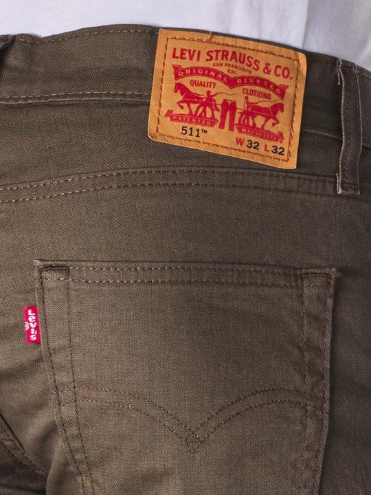 Actual product image Levis 511 Jeans new khaki 3D (W29/L30)