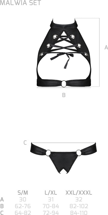 Productafbeelding Passion BH set "Malwia (L)