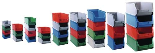 Actual product image Allit ProfiPlus Box 4H stacking view box