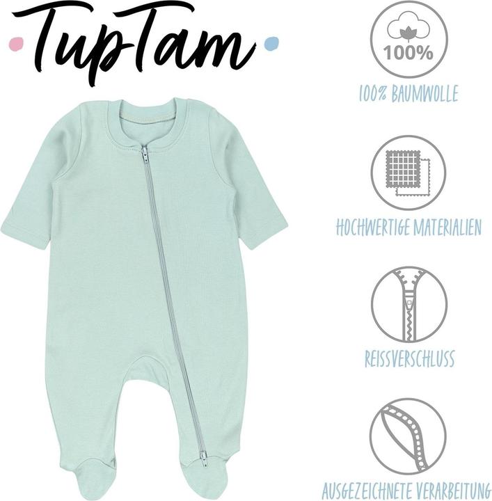Produktbild TupTam Schlafstrampler mit Fuss - 3er Set (68)
