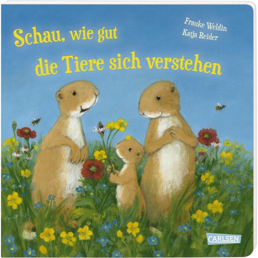 Carlsen, Babybücher, Schau, wie gut die Tiere sich verstehen (Deutsch)