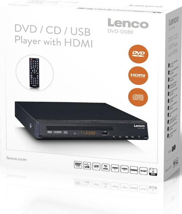 Immagine prodotto Lenco DVD-120 (Lettore DVD)