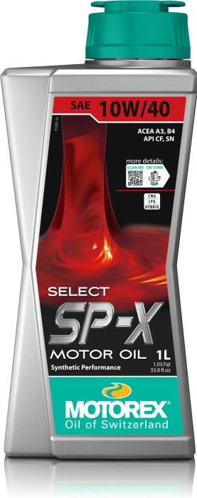 Image du produit Motorex Sélectionnez SP-X (4 l, SAE 10W-40)