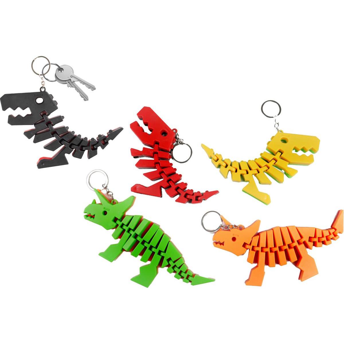 Toi-Toys, Jungen, Schlüsselanhänger, World of Dinosaurs Schlüsselanhänger Dino Bones