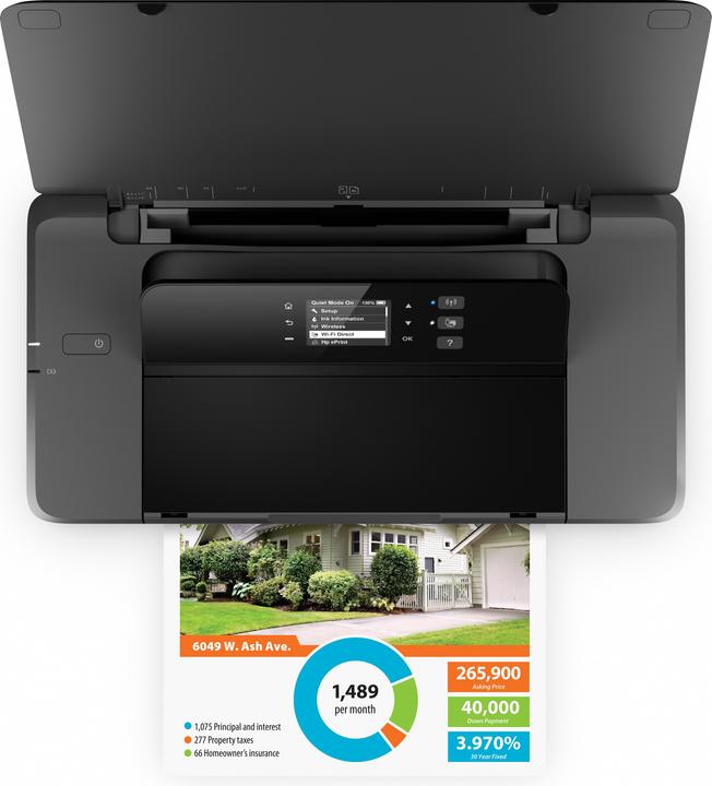 Actual product image HP OfficeJet 200 Mobile (Ink, Colour)