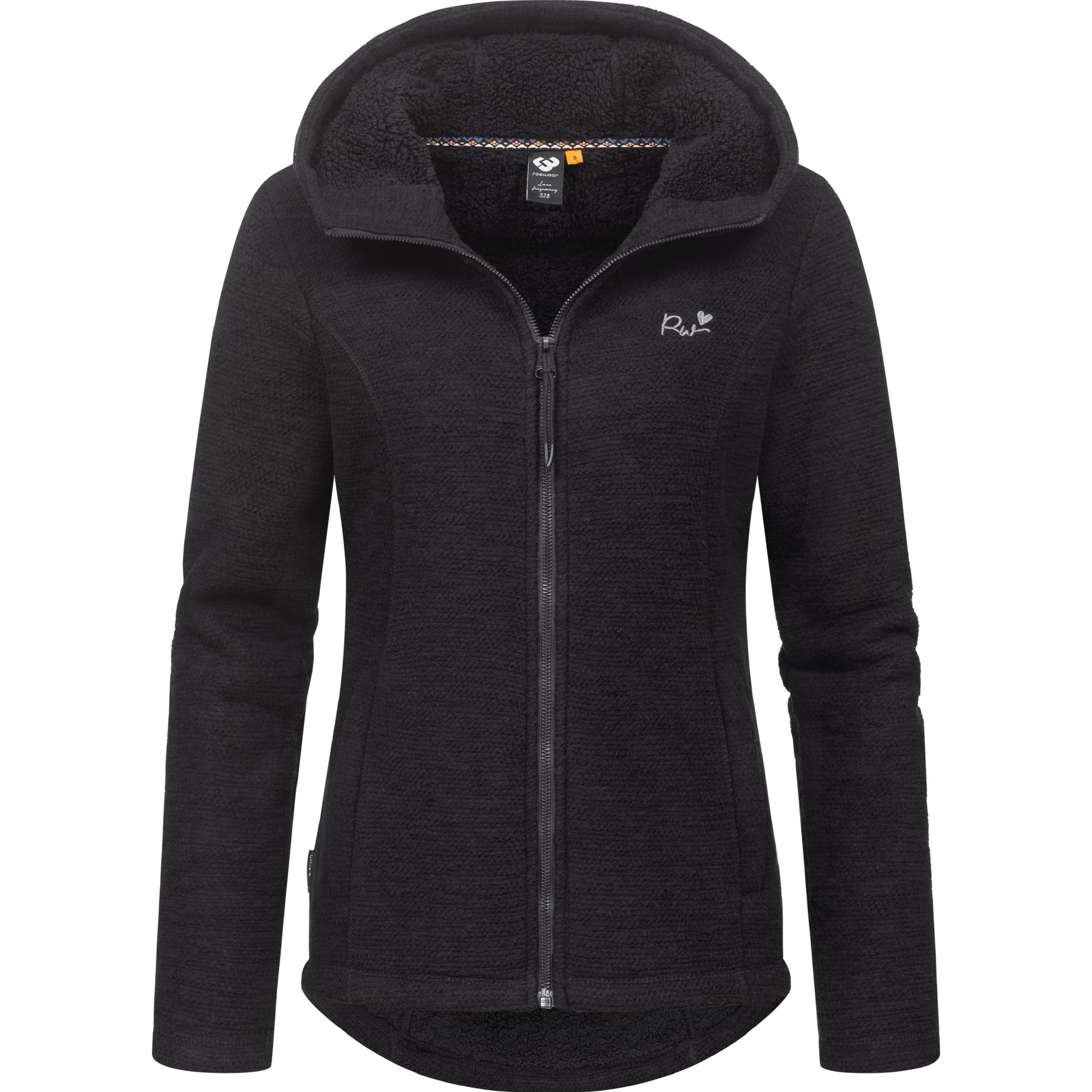 Ragwear, Damen, Pullover, Lyshka Melange, Schwarz, (M)