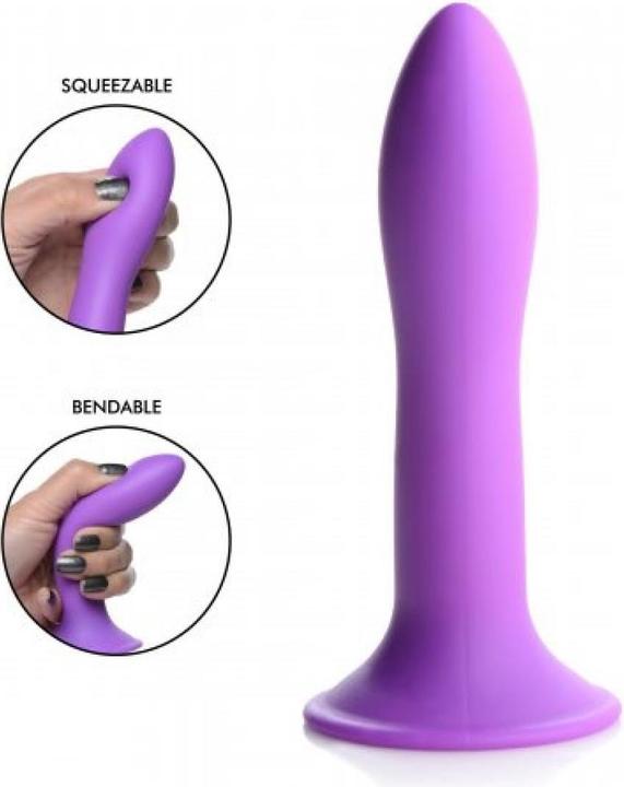Actual product image XR Brands Squeezable Slender Dildo