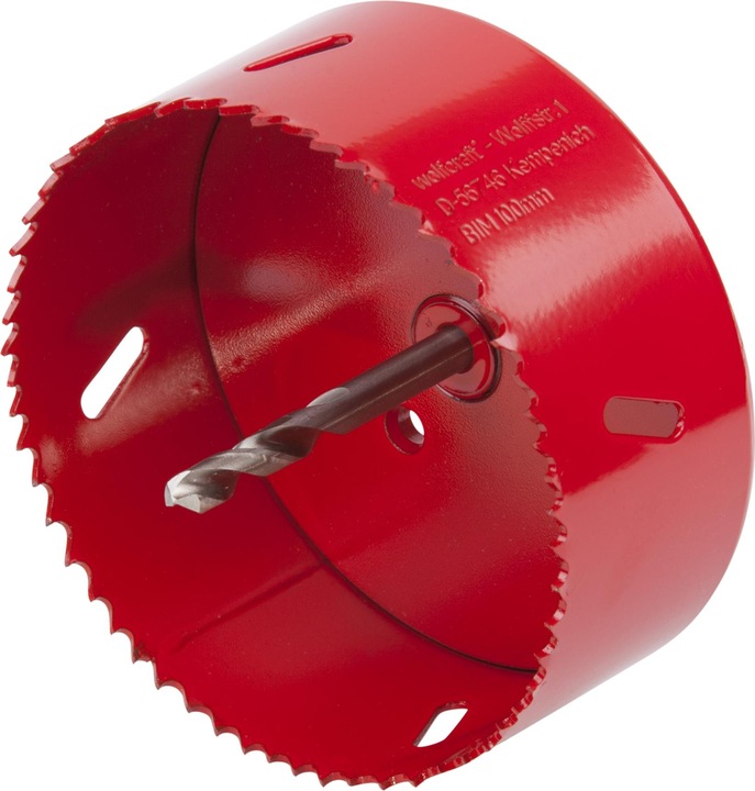 Produktbild wolfcraft Bi-Metall-Lochsäge, Ø 100 mm (6 mm)