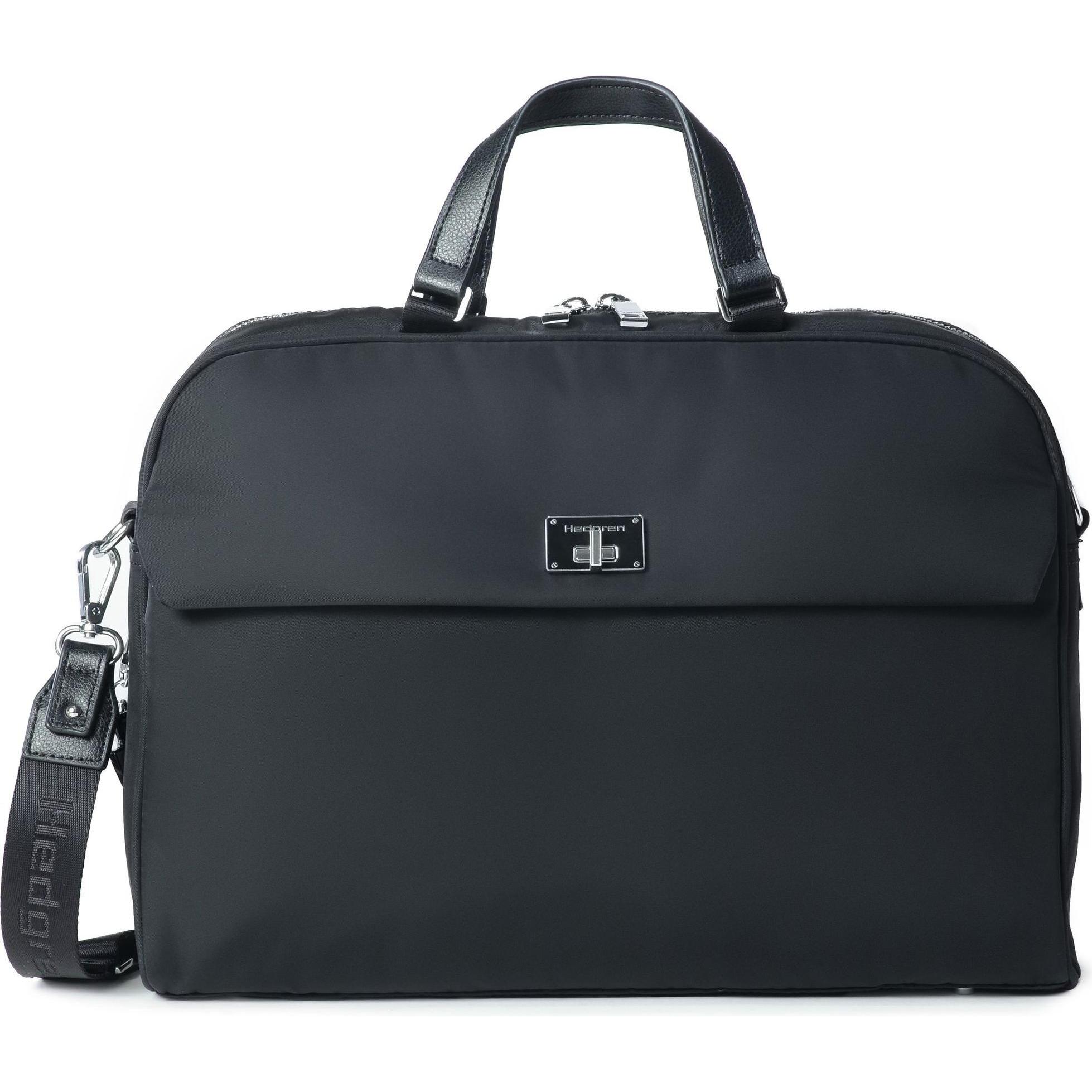 Hedgren, Handtasche, Libra Harmony Aktentasche RFID 36 cm Laptopfach, Schwarz