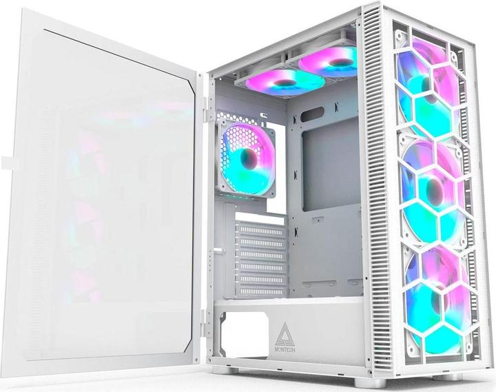 Immagine prodotto Montech X3 Vetro Bianco (ATX, mATX, Mini-ITX)