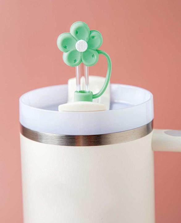 Actual product image I Am Creative Silikon Trinkhalm-Abdeckung passend für Trinkflaschen, Stanley